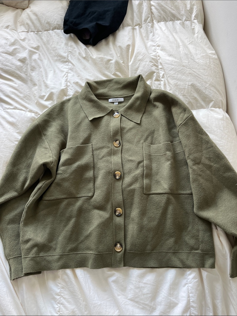 Collar Long Sleeve Shirt